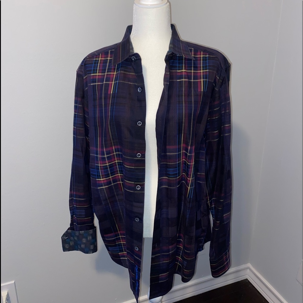 Robert Graham Plaid Button Down - image 4